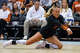 Texas Longhorns libero Emma Halter (2) dives for the ball as The Longhorns take on Florida A&M during the first round of the NCAA Tournament at Gregory Gymnasium in Austin, Friday, Dec. 5, 2025.