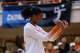 Texas Longhorns outside hitter Torrey Stafford (4) celebrates a point as The Longhorns take on Florida A&M during the first round of the NCAA Tournament at Gregory Gymnasium in Austin, Friday, Dec. 5, 2025.