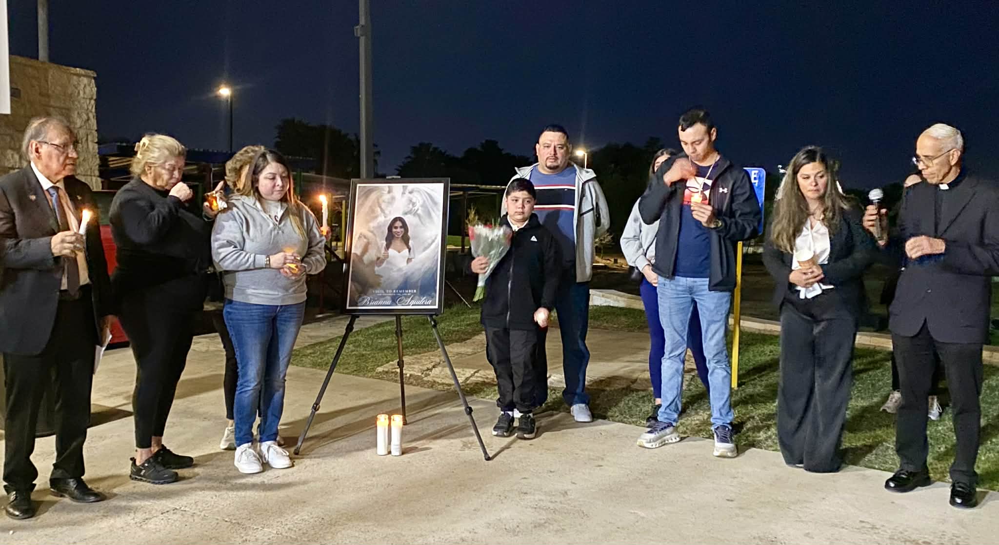 Vigil honors Texas A&M student Brianna Aguilera before Laredo funeral