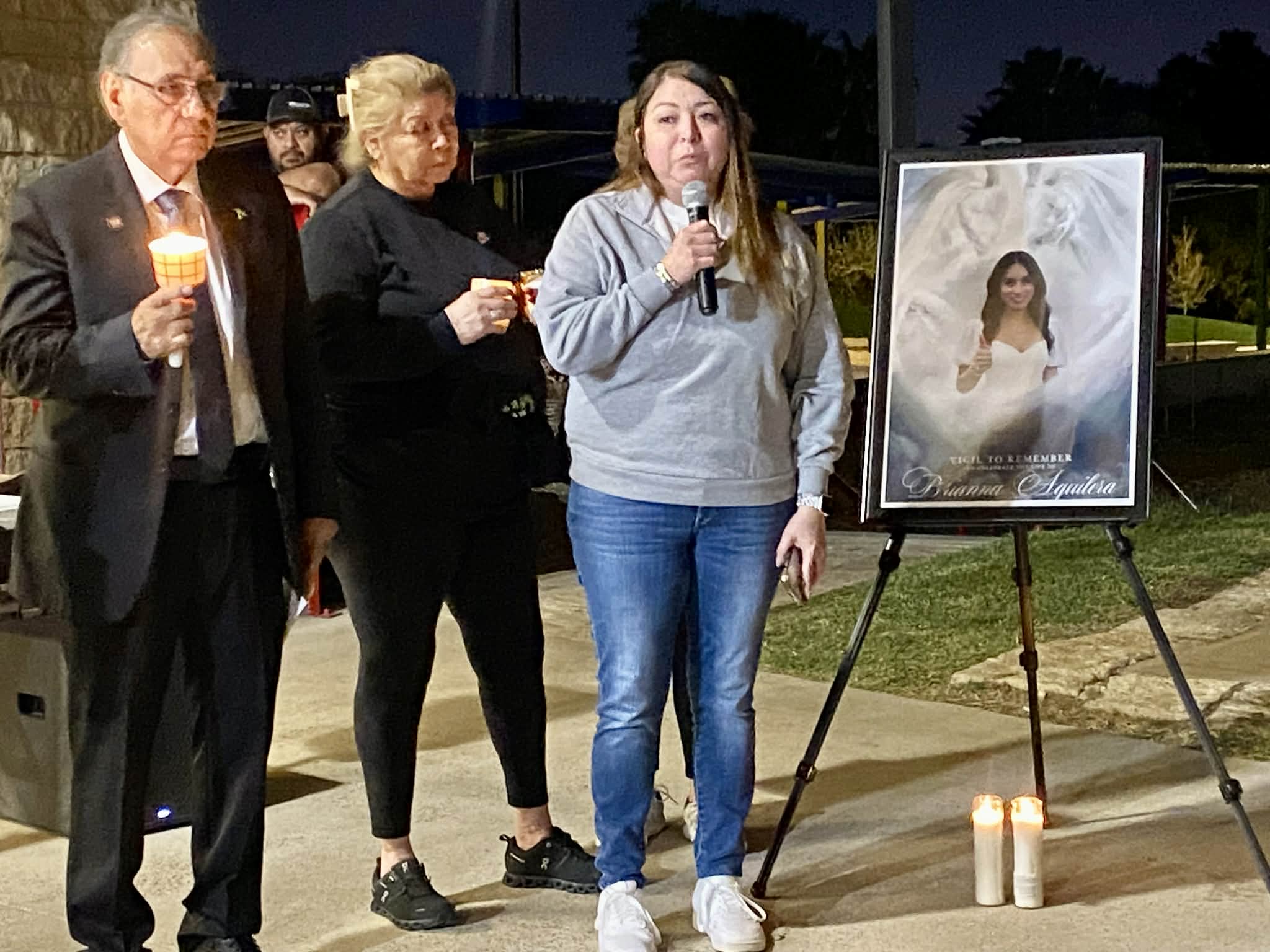 Vigil honors Texas A&M student Brianna Aguilera before Laredo funeral