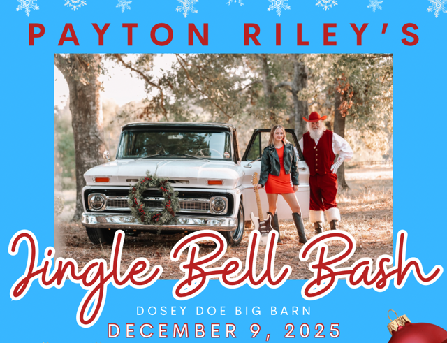 Conroe teen, Nashville artist Payton Riley hosts Jingle Bell Bash