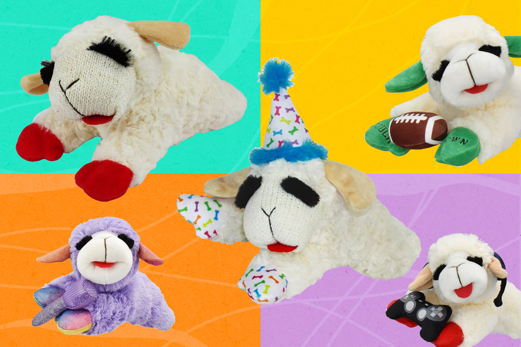 The perfect stocking stuffer for your dog—Chewy’s Lamb Chop collection(02)