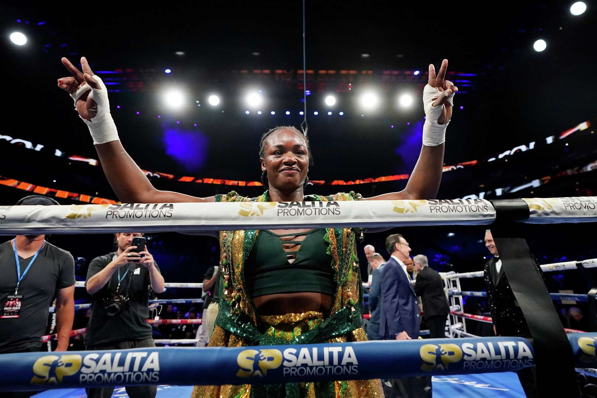 Claressa Shields facing Franchon Crews-Dezurn in Detroit in first bout of  her $8M, multi-fight deal