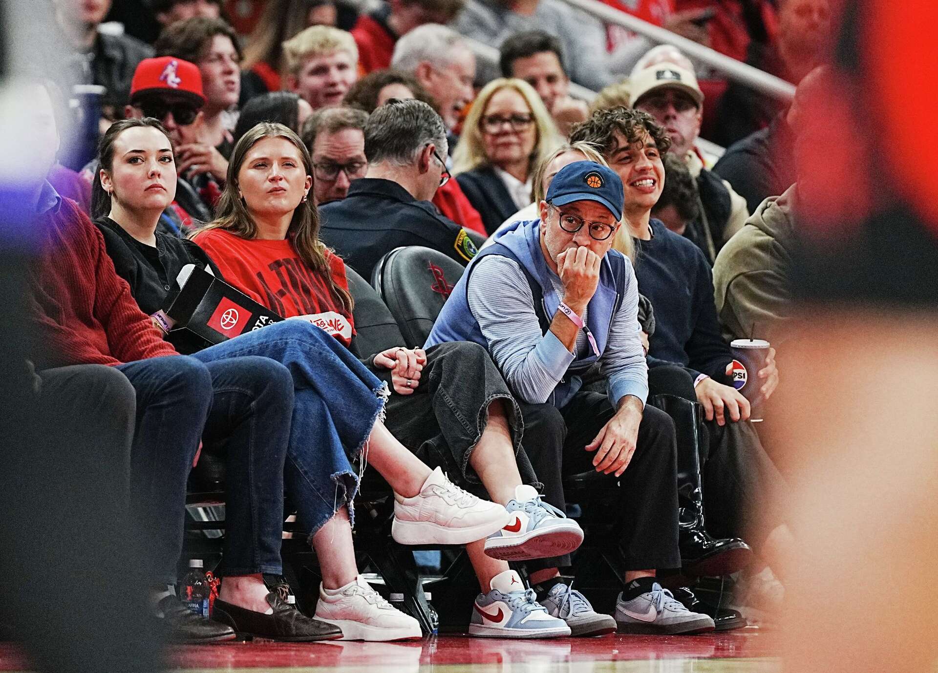 Anna Rockets Fans Who is Houston Rockets fan courtside going crazy at every game?