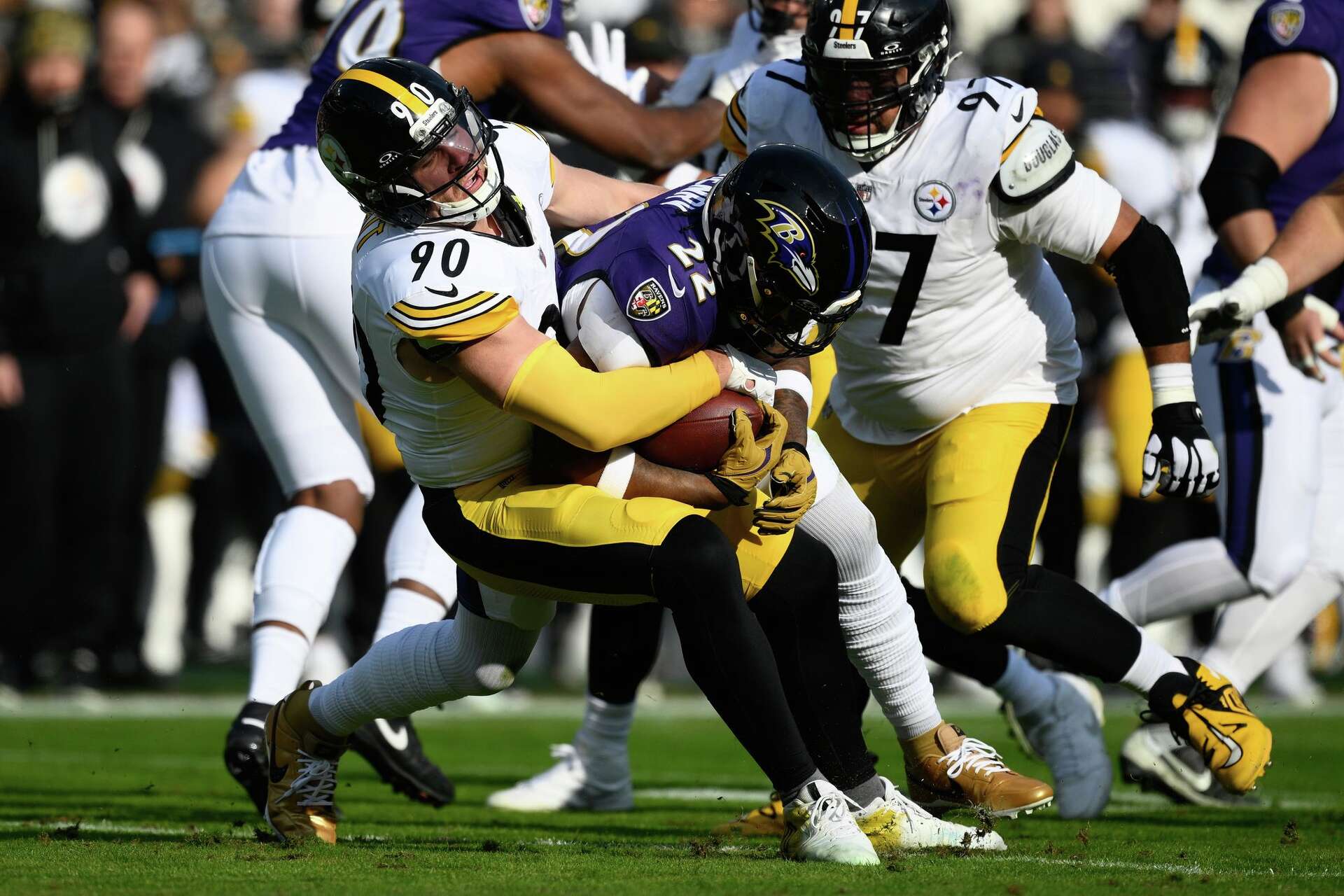 TJ Watt is basically irreplaceable for the Steelers. Nick Herbig and Jack Sawyer are ready to try