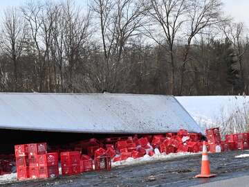 Northway lanes reopened after tractor-trailer crash