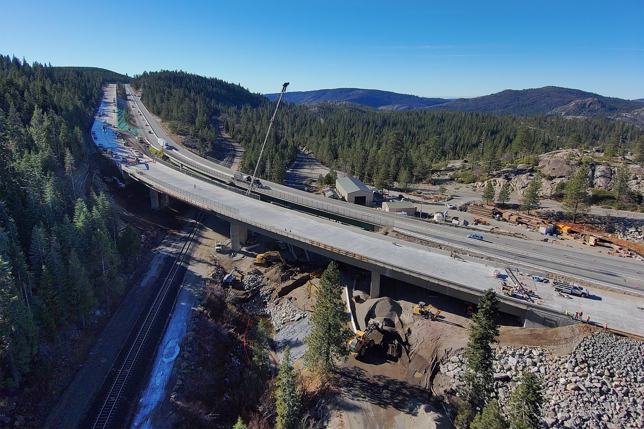 Caltrans to open new bridge on I-80 near Truckee