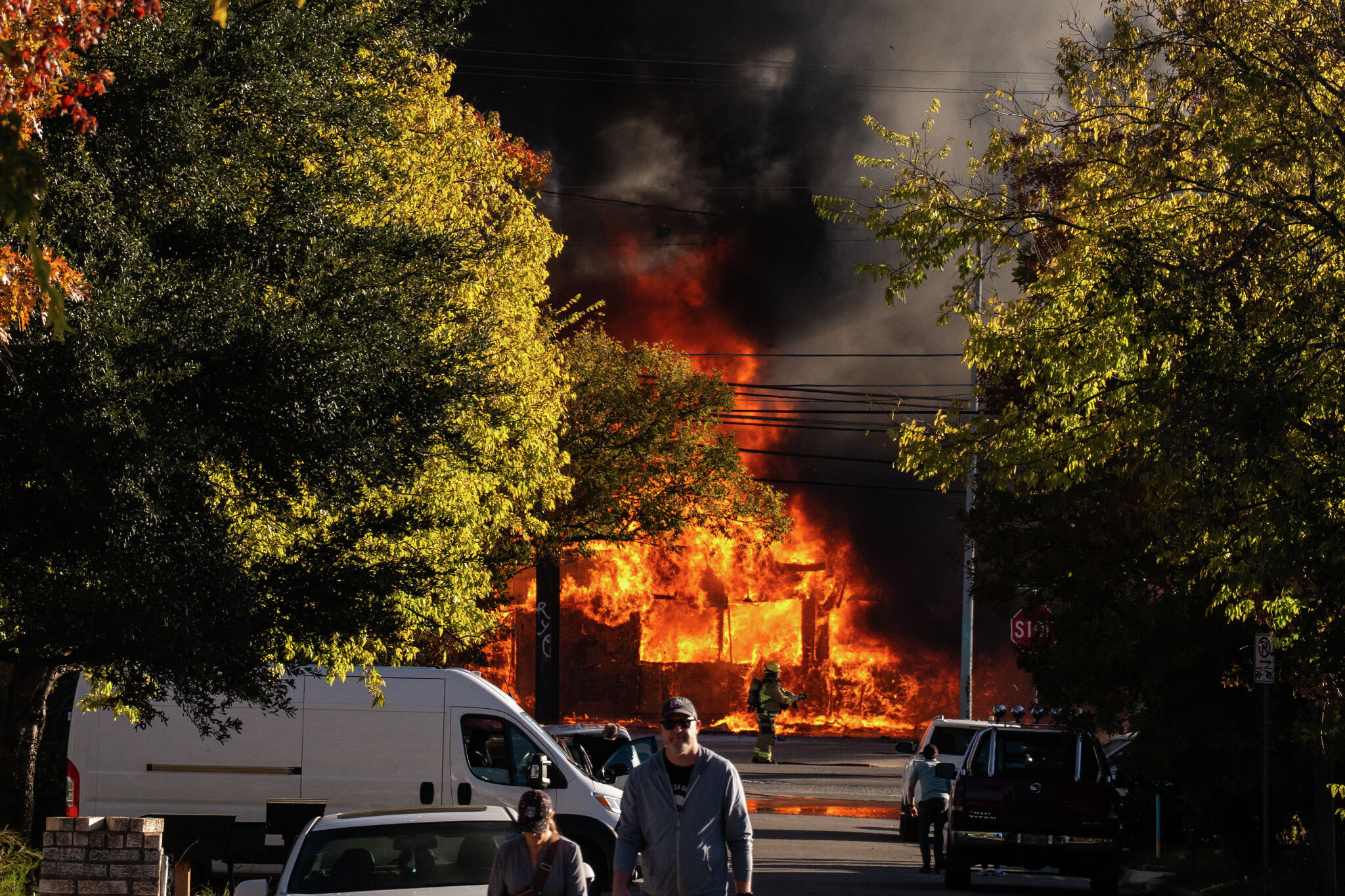 Austin fire: No injuries in second blaze of the day on Manor Road