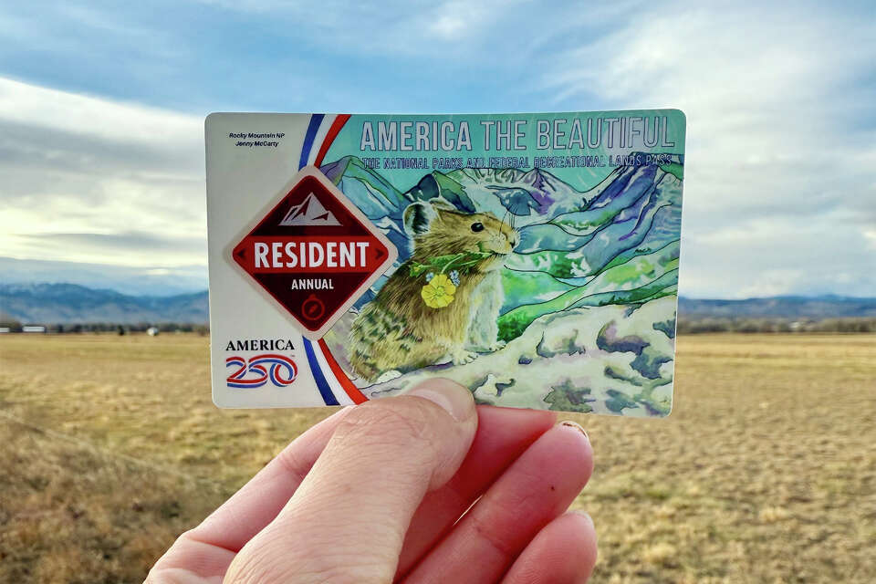 One artist's work-around to Trump's face on national parks passes