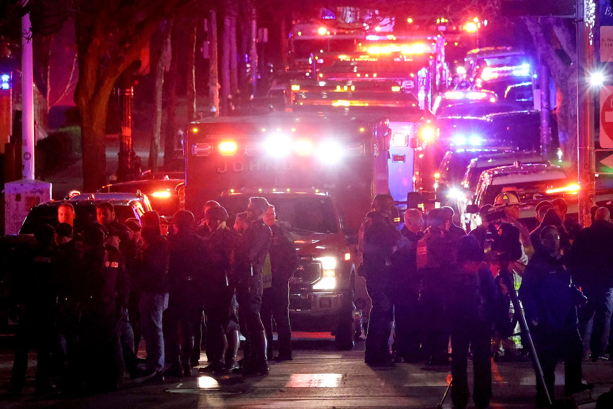 Police search Brown University after shooter kills 2 and wounds 9 on campus