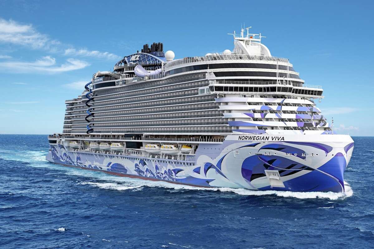 Built in 2023, Norwegian Cruise Line's Viva can hold nearly 3,200 passengers and will sail from Galveston through April 2026; then again from October 2026-April 2027.