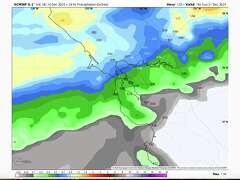 California atmospheric river could bring heavy rain to SF Bay Area
