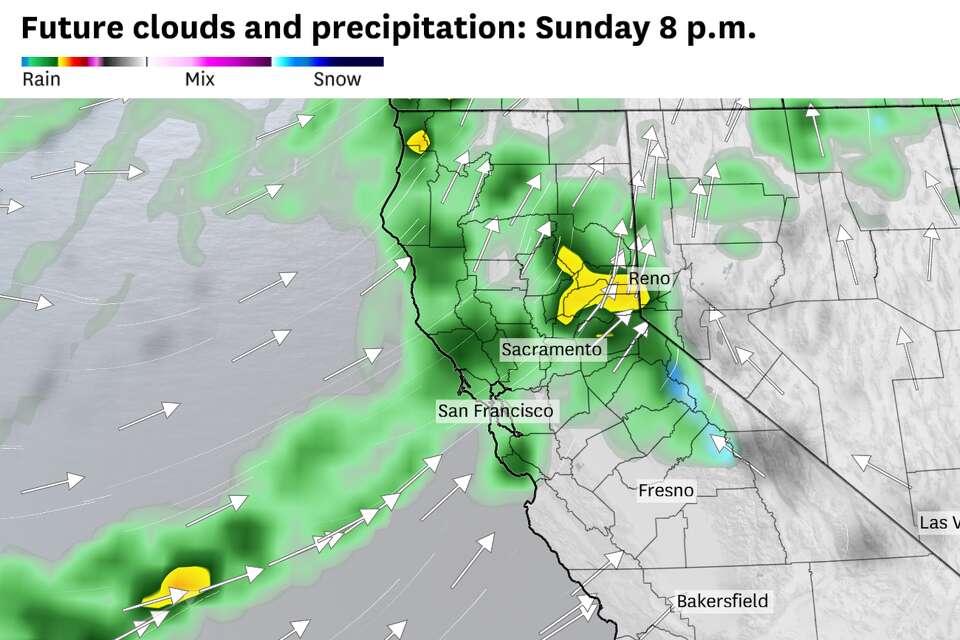 California atmospheric river could bring heavy rain to SF Bay Area