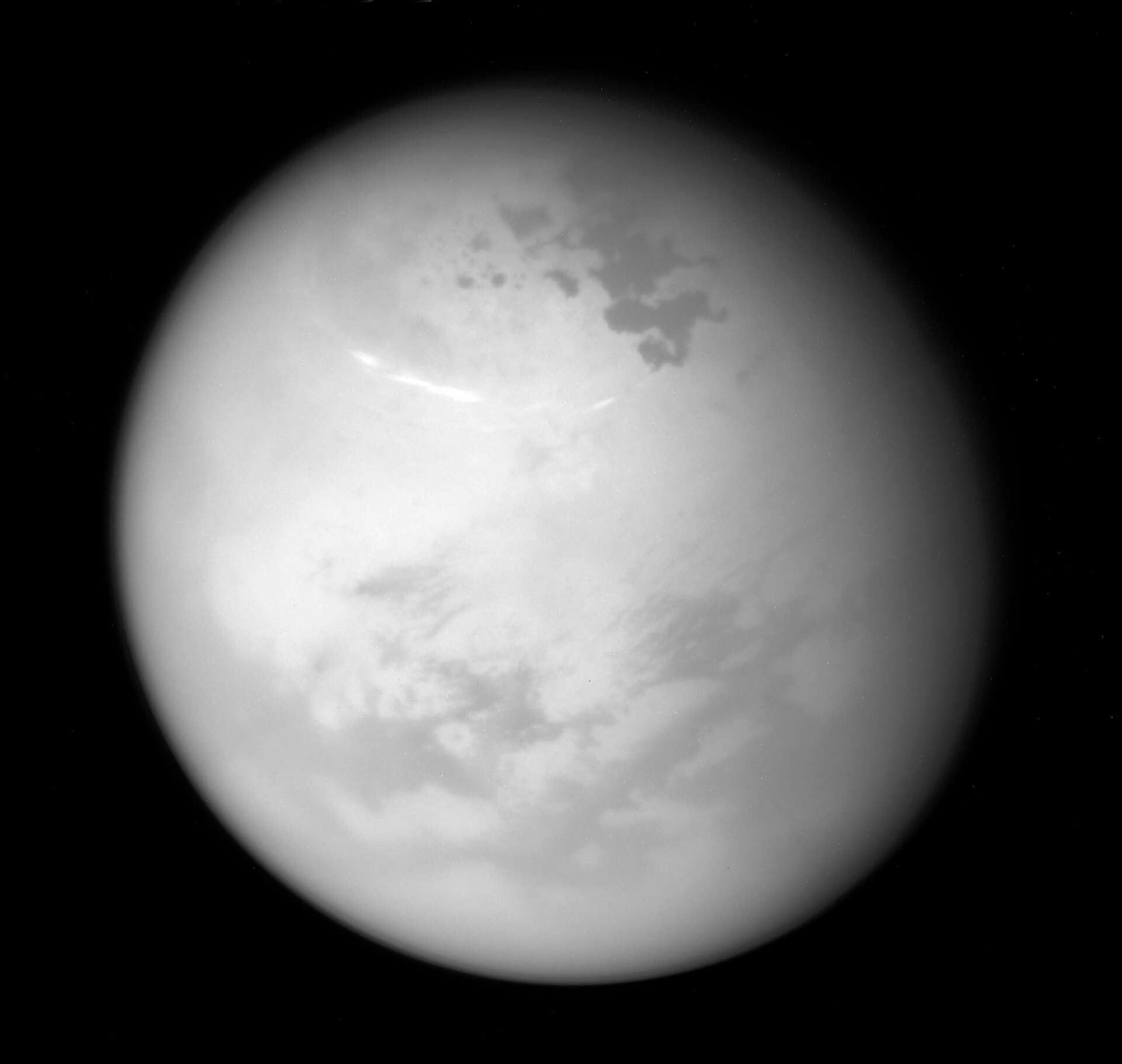 SATURN S MOON TITAN MAY NOT HAVE A BURIED OCEAN AS SUSPECTED visual data 3