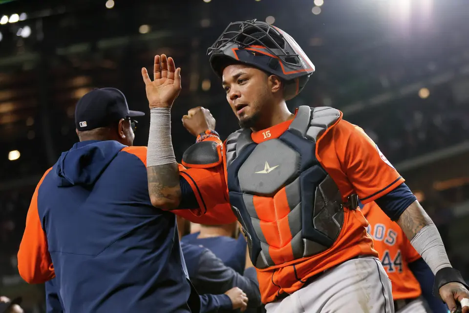 Former Astros catcher Martin Maldonado has a new MLB home, though not as a player.