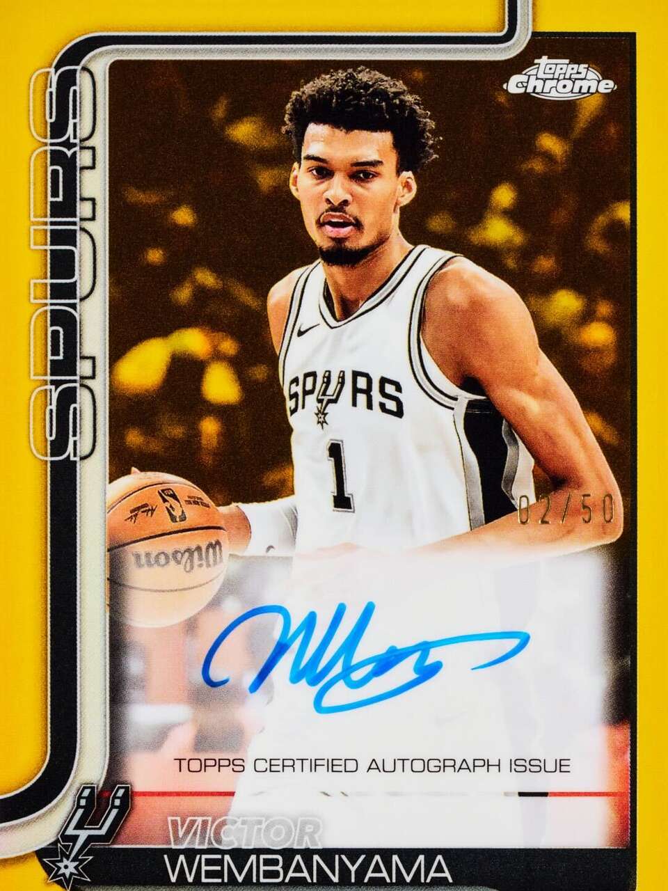 Wembanyama and Spurs rookies ignite Topps Chrome frenzy