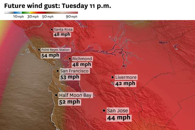 Bay Area storm timeline: When dangerous wind and rain will hit