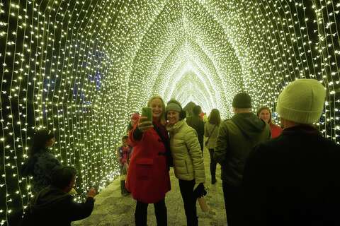Golden Gate Park's dazzling holiday light display brings joy to the season