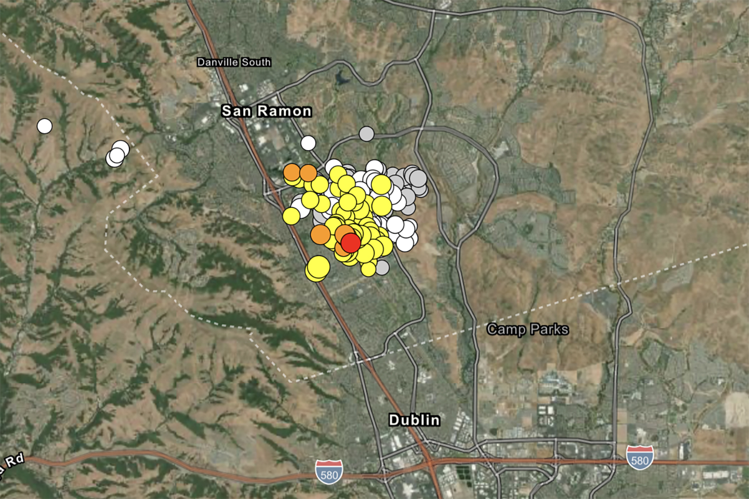 Over 300 earthquakes relentlessly rattle San Ramon