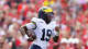 El mariscal de campo de Michigan, Bryce Underwood, corre para touchdown contra Nebraska el sábado 20 de septiembre de 2025 en Lincoln, Nebraska (Foto AP/Rebecca S. Gratz)