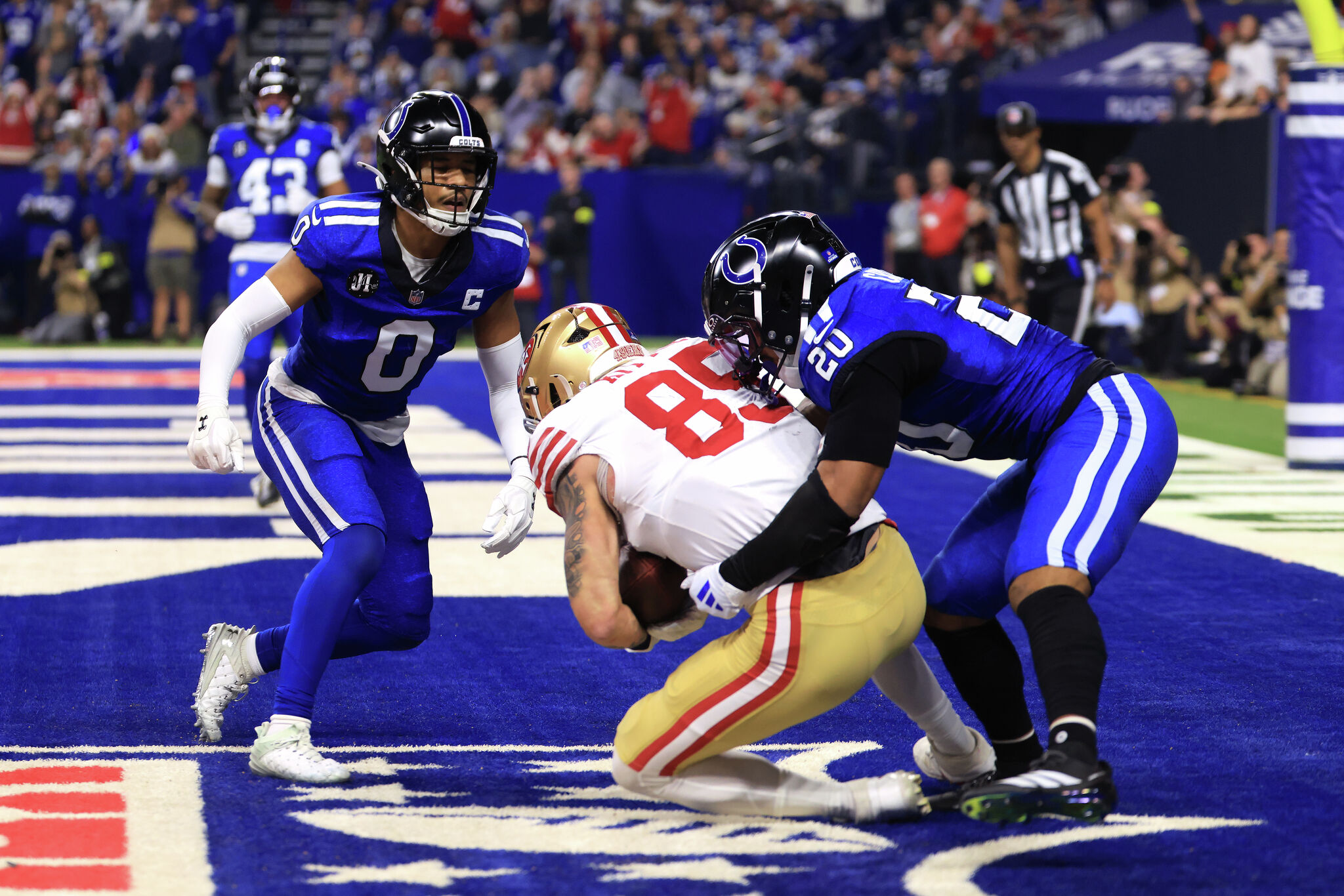 49ers' thrashing of Colts stifled NFL's biggest celebration artist - SFGATE