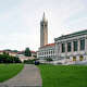 A view of the UC Berkeley campus, including Sather Tower, in Berkeley, Calif., Nov. 27, 2016.