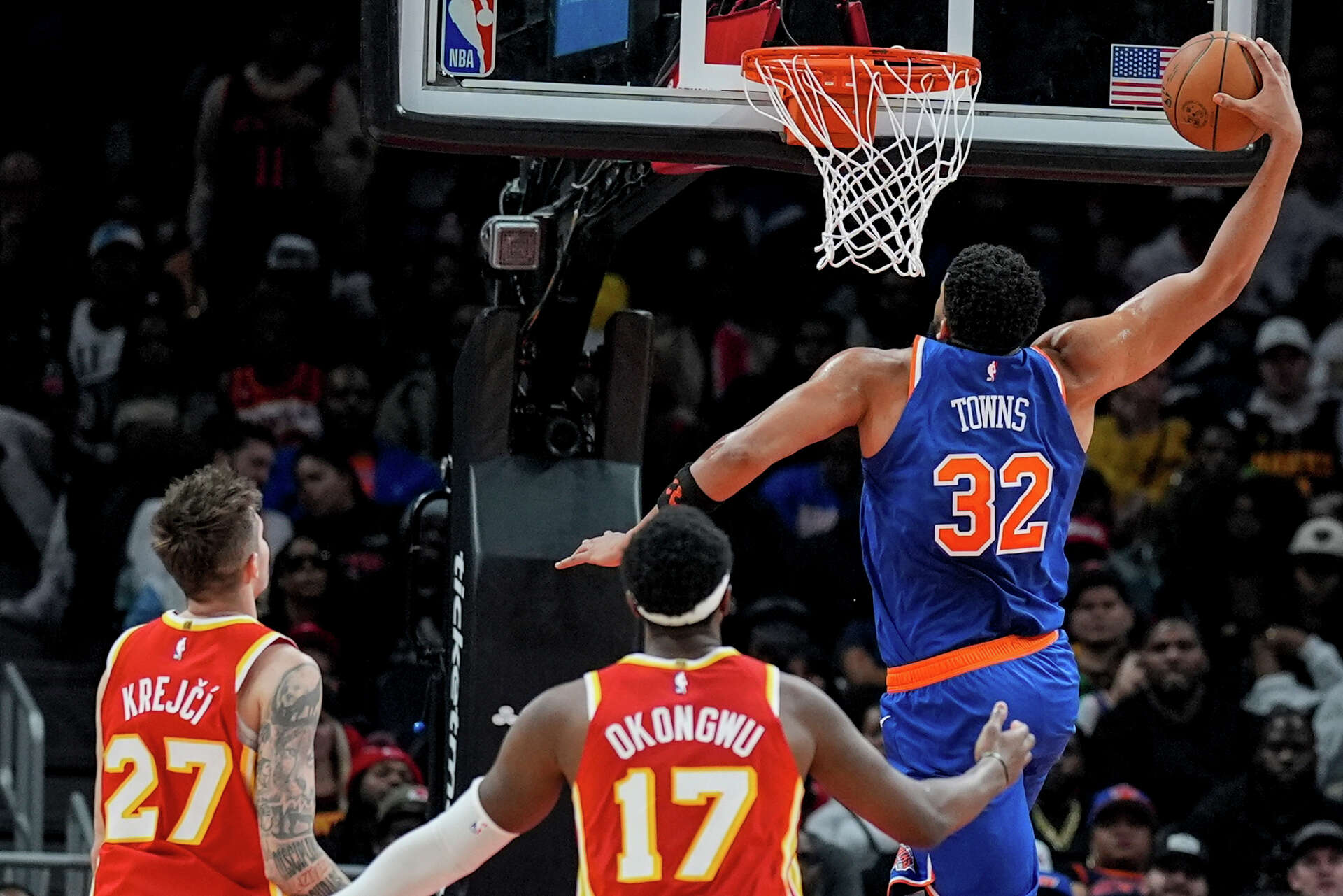 Karl-Anthony Towns scores 36 and Jalen Brunson adds 34 as Knicks ...
