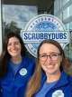 Ashley Lavigne (left) and Lisa Mayo co-own Scrubbydubs Cleaning Service in Midland.