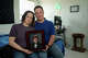 Leila Turner-Scott and Angus Scott, parents of Sam Nelson, who died of a drug overdose at age 19, sit on their son’s bed in his bedroom at their home in Dripping Springs, Texas, on Saturday, Dec. 13, 2025.