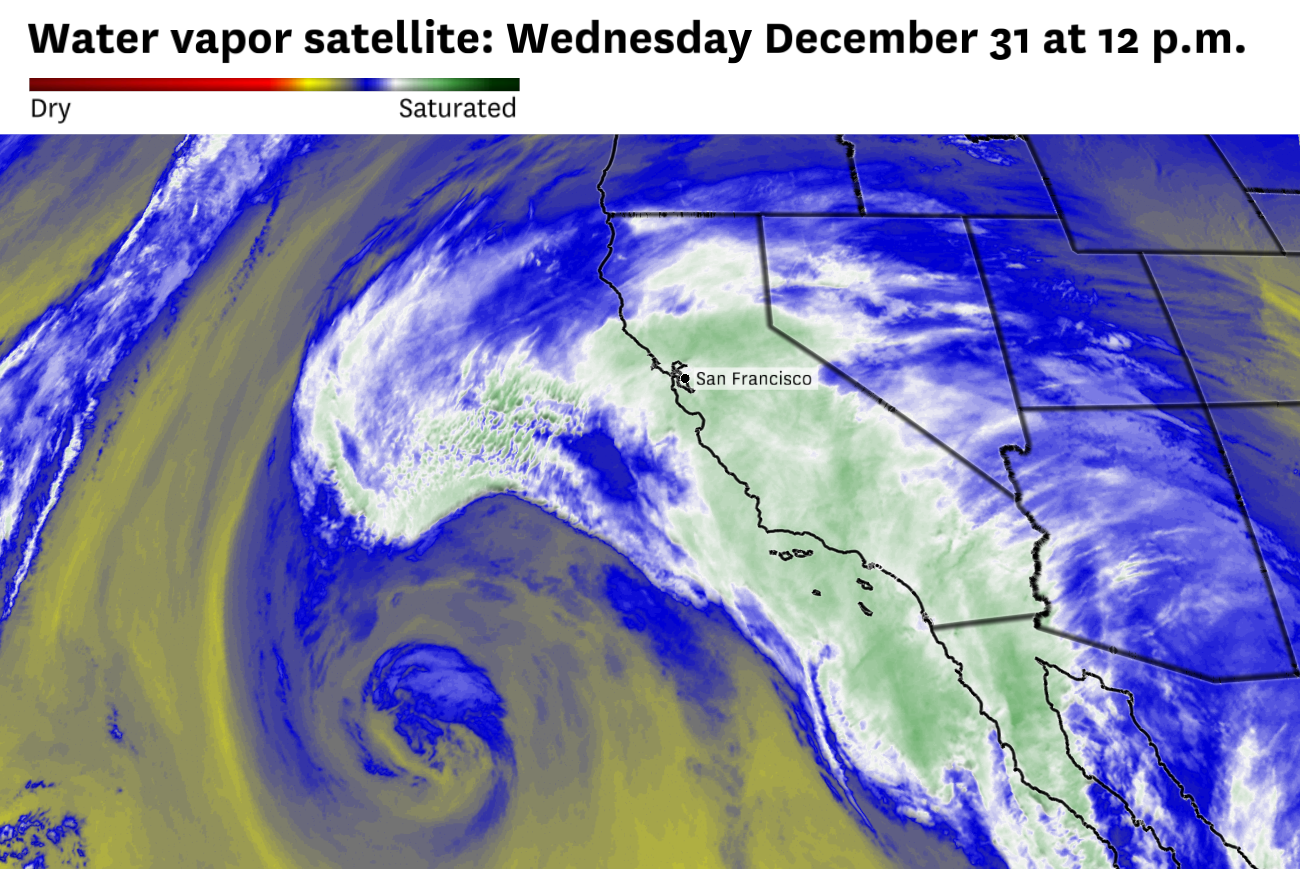 New Year’s storm is underway in California. Here's timeline of impacts