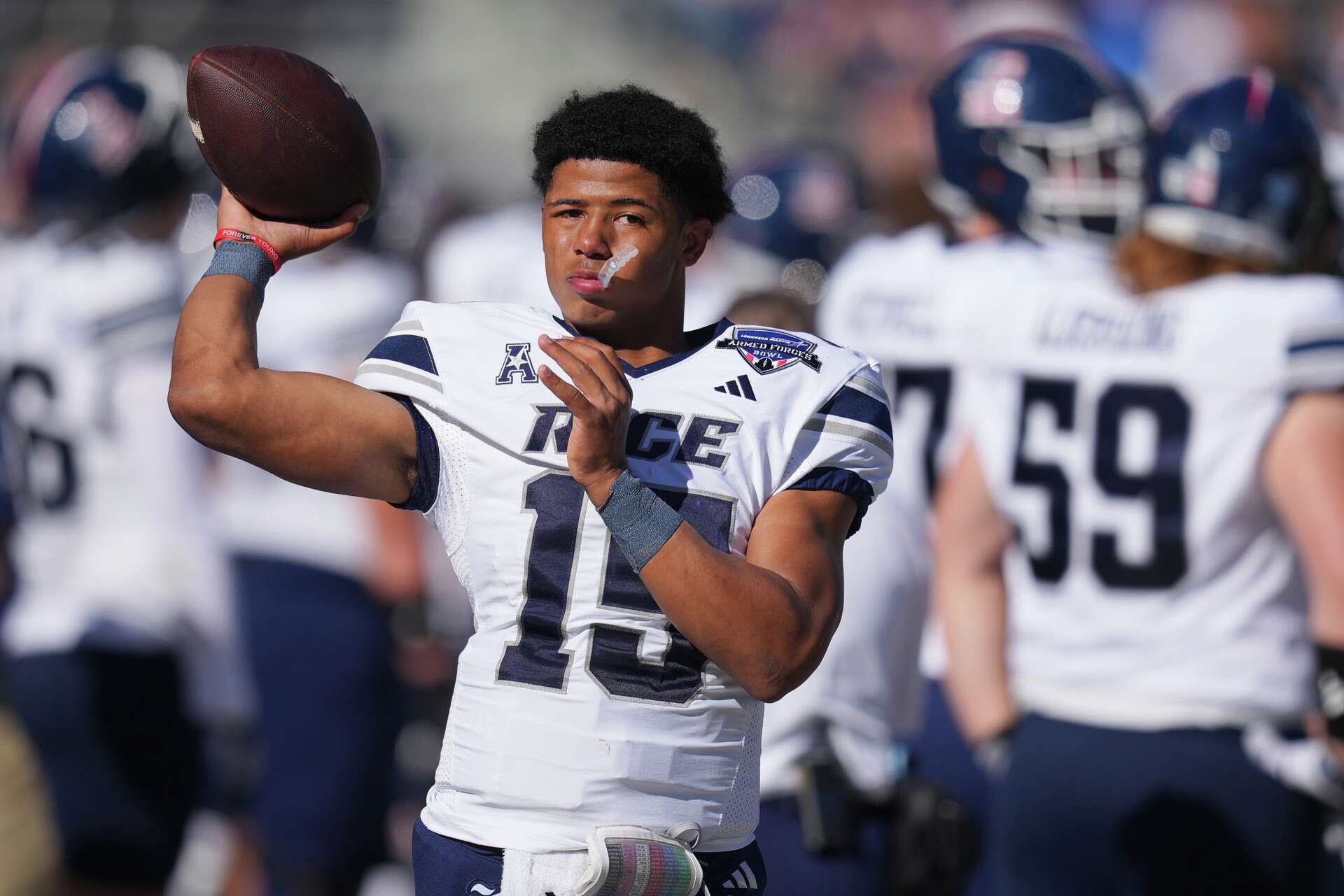Devon Rice Football Rice football: Owls drop Armed Forces Bowl to Texas State