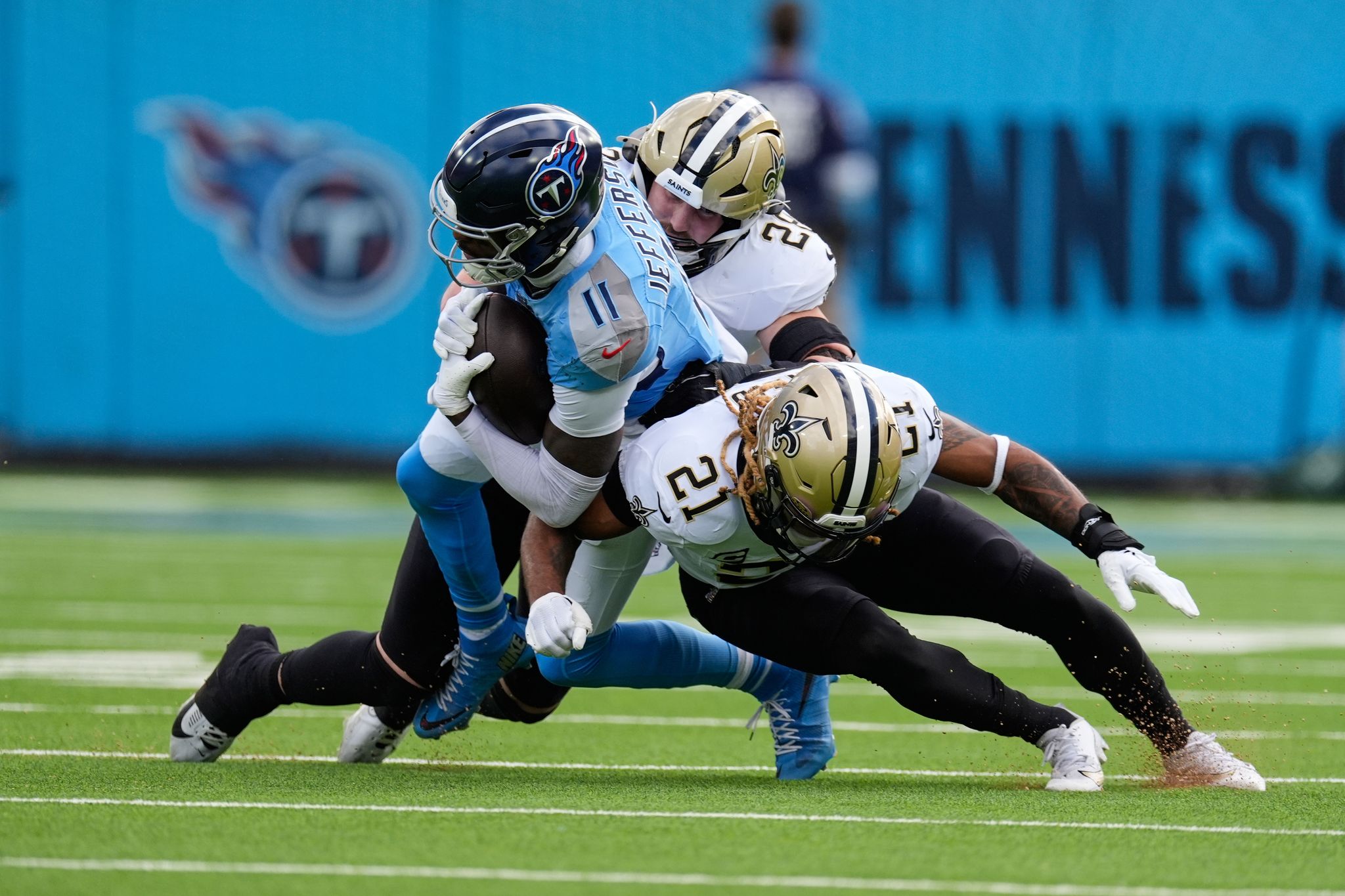 Titans put receiver Van Jefferson, cornerback Armour-Davis on