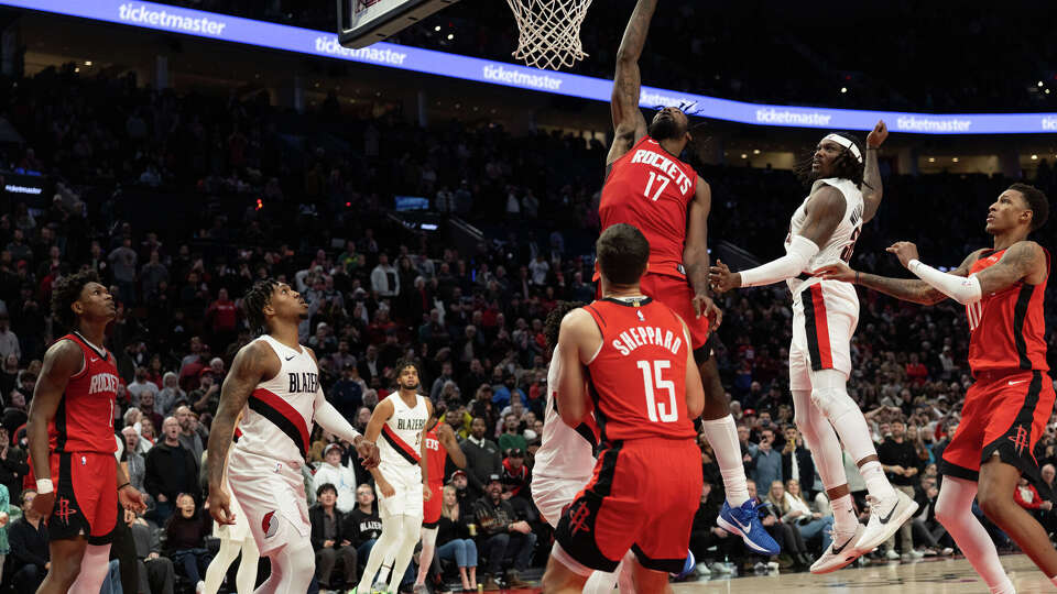 Tari Eason's tip-in was ruled to have come after time expired, sealing the Rockets' 103-102 road loss to the Portland Trail Blazers.