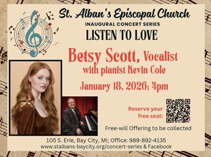 'Listen To Love' Concert Series continues at St. Alban's