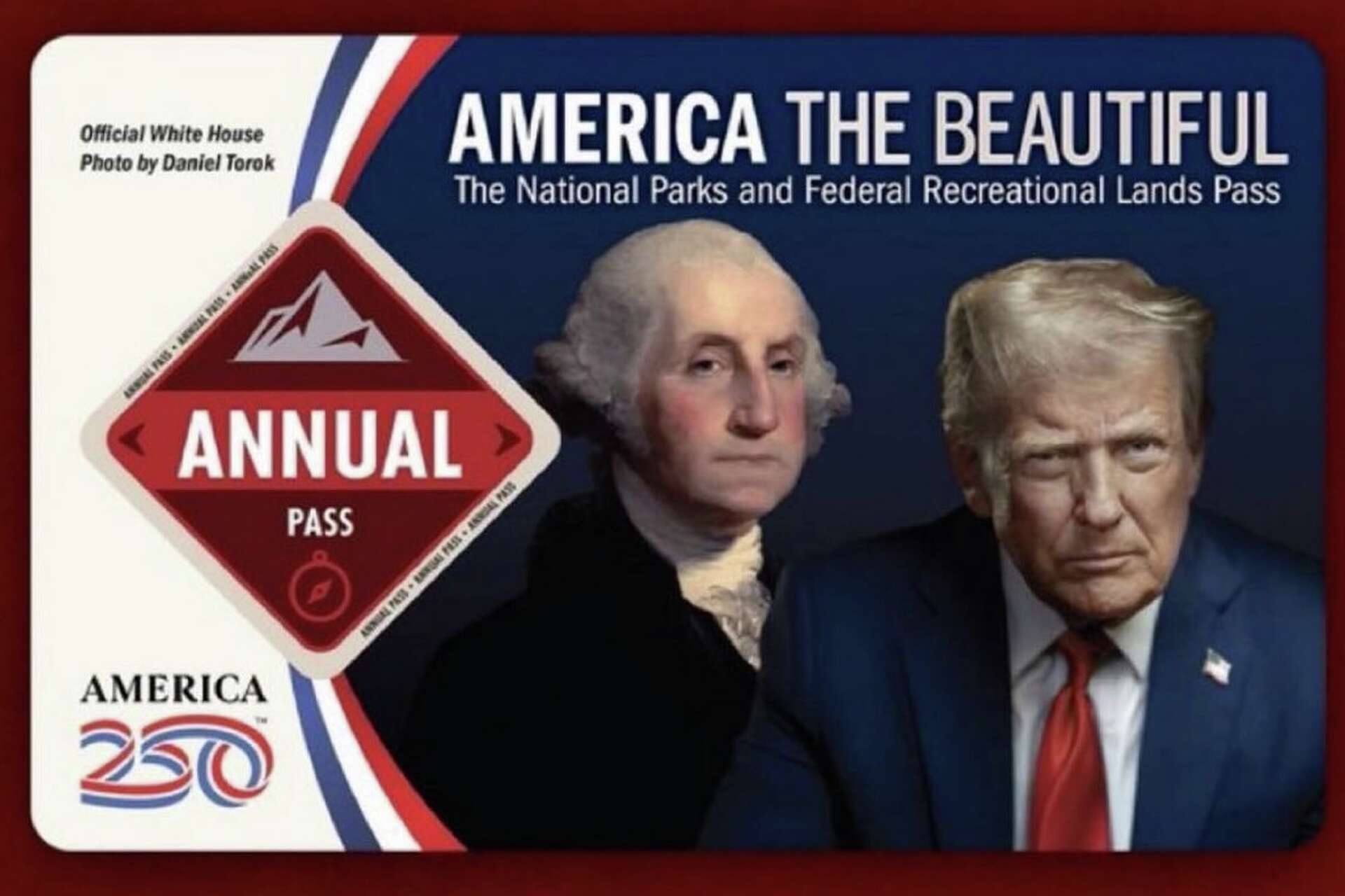 Covering Trump's face on your 2026 national park pass could cost you