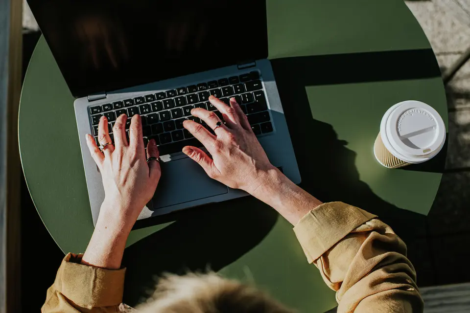 Remote working hands getty images