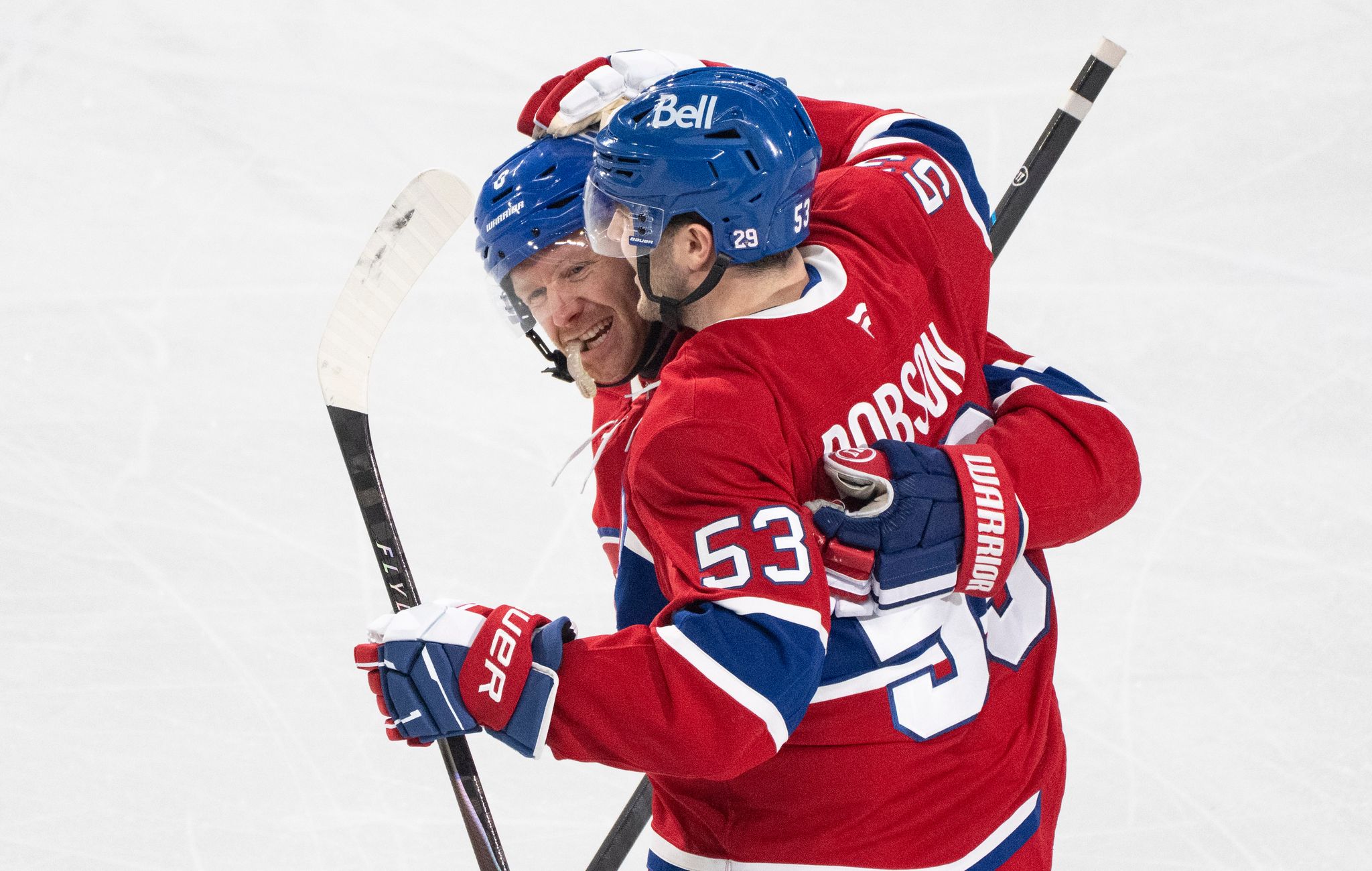 Alexandre Texier has hat trick in the Canadiens' 6-2 victory over