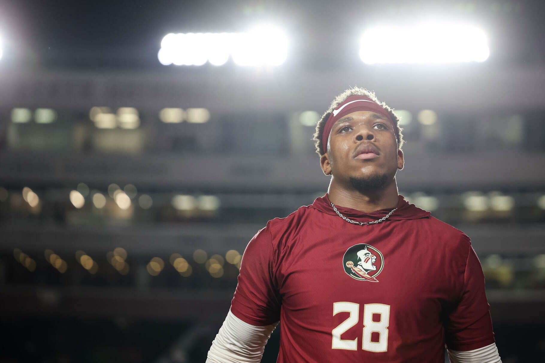 Justin Cryer of Florida State is transferring to Texas.(Photo by James Gilbert/Getty Images)