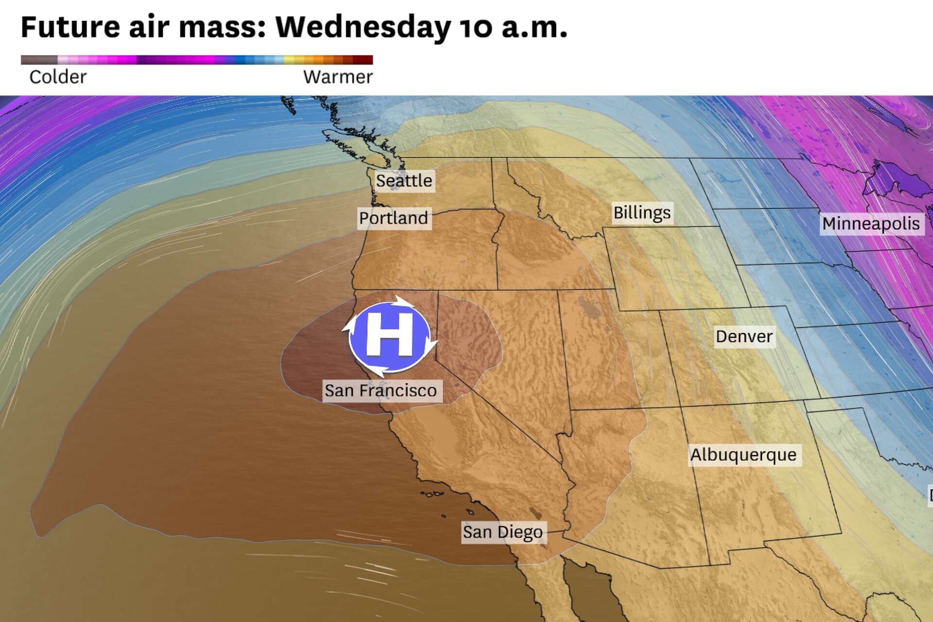 California weather: Warming trend ahead with one major exception