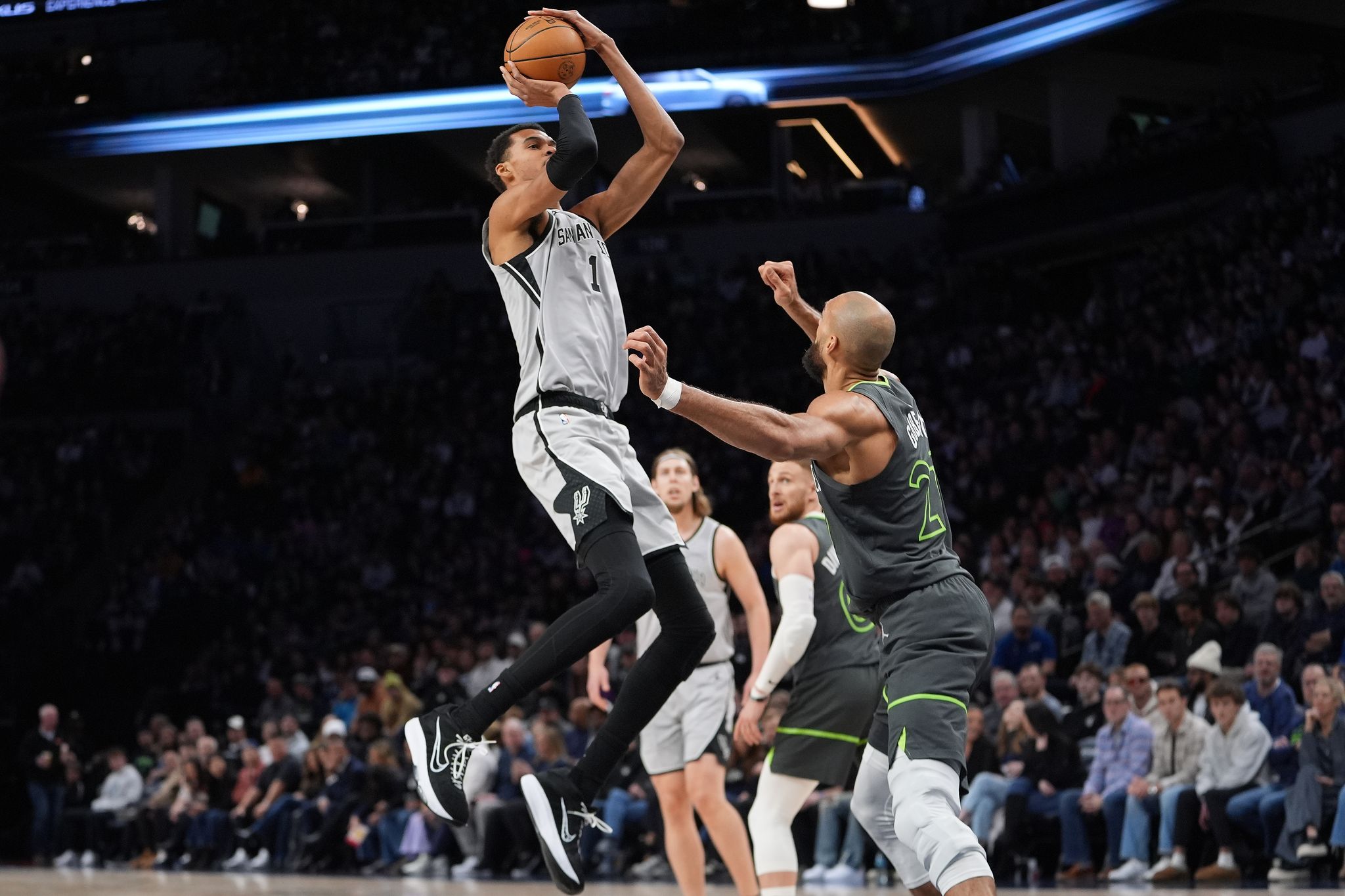 Here is how the Spurs stack up against the Timberwolves in the second