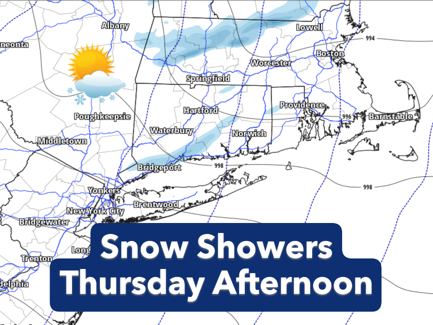 Winter weather and bitter cold in CT over the next few days