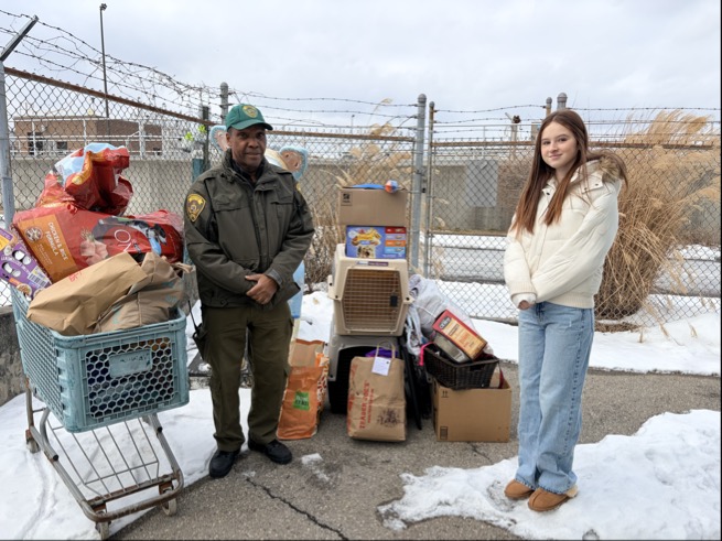Stamford teen donates $1K in pet supplies to animal shelter