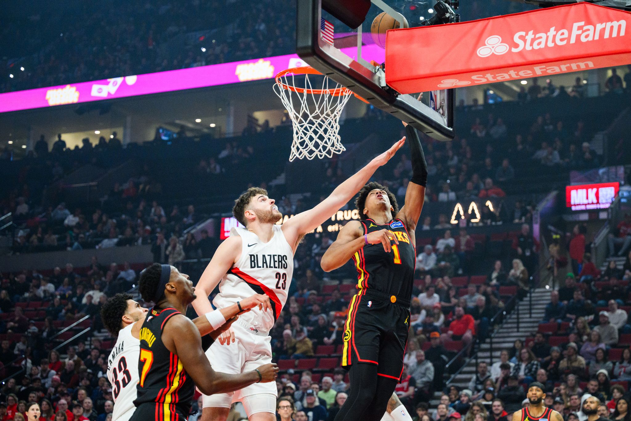 Trail Blazers overcame Avdija's absence to beat the Hawks 117-101