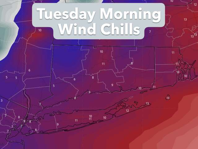 Another frigid day in store for CT Tuesday, but a warmup is coming