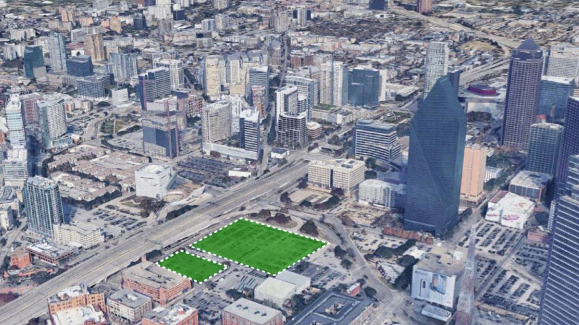 Dallas Structure Sold! One of the biggest building sites in downtown Dallas changes hands