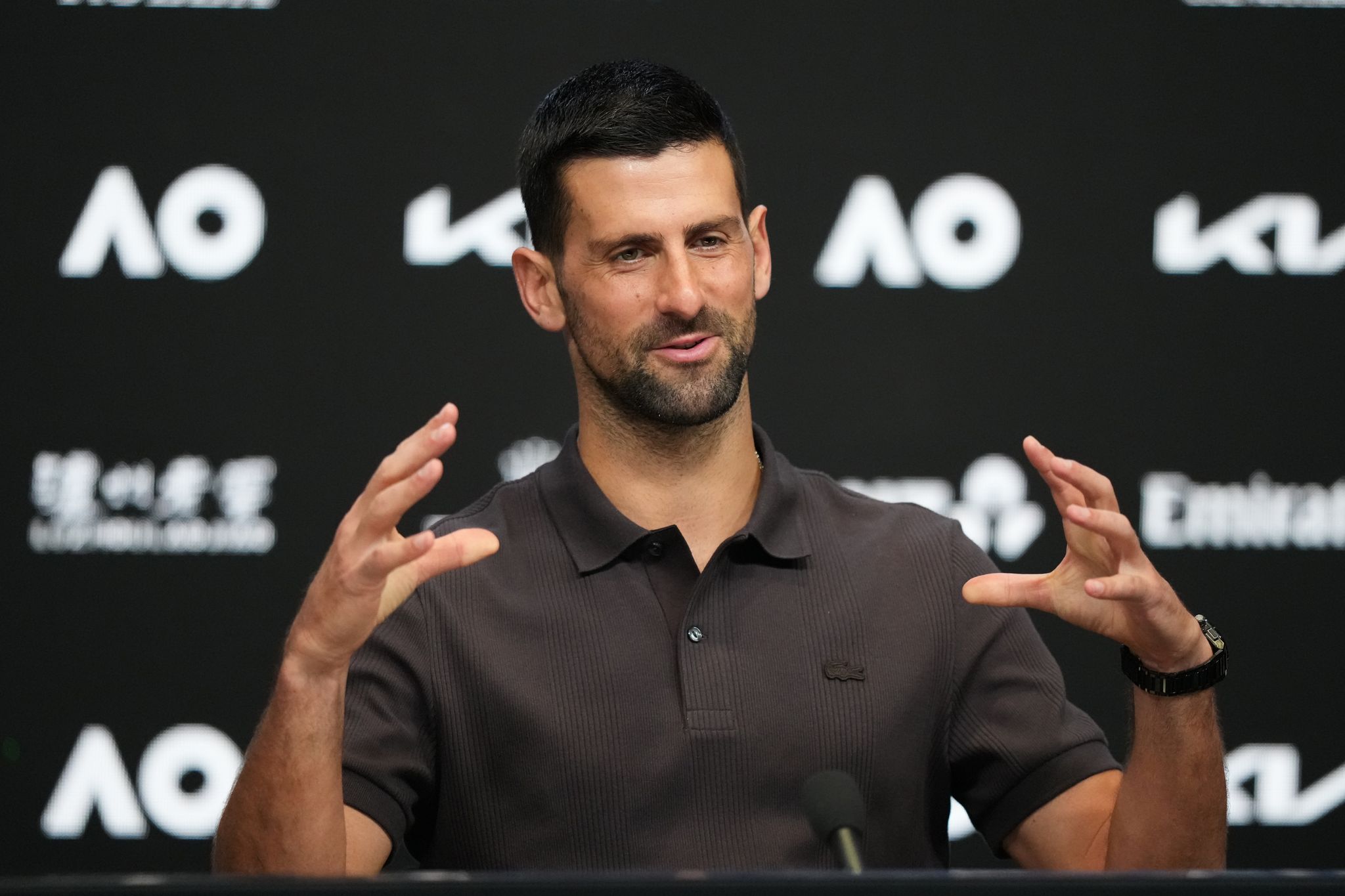 Djokovic's new approach heading into the Australian Open: '24 is not a bad  number'