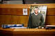 Former Dallas police officer Amber Guyger granted parole 3 A photo of Botham Jean leaning against Judge Tammy Kemp's bench during the murder trial of Amber Guyger.