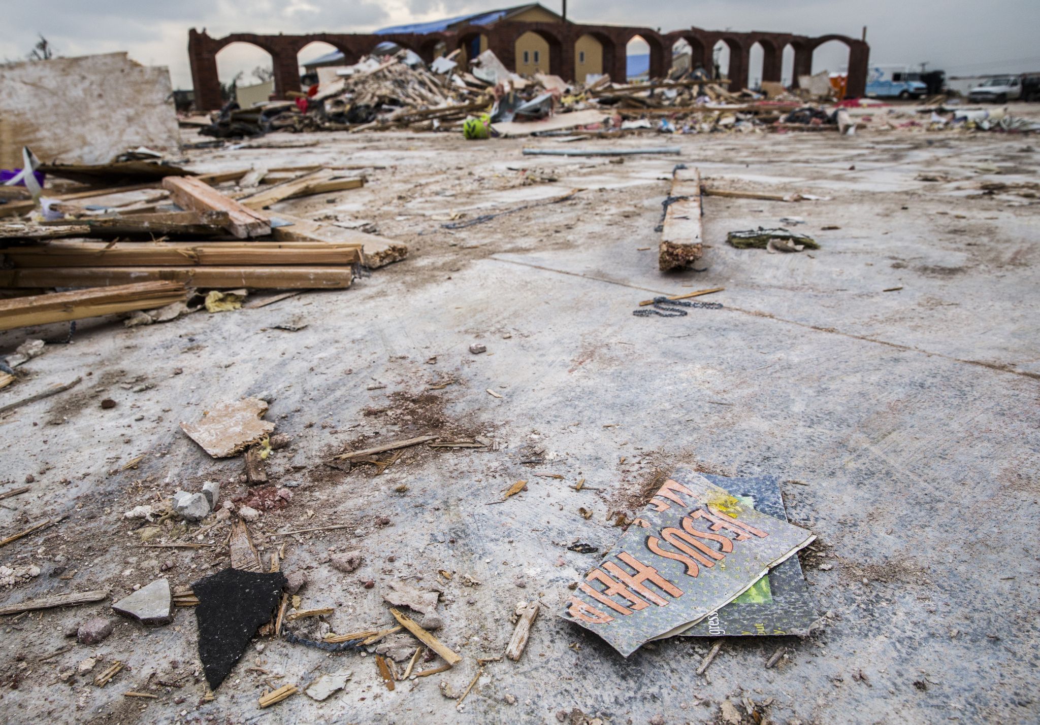 A tornado destroyed this church, but its members still feel gratitude