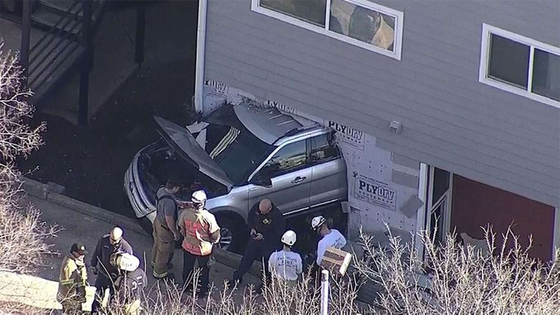 Woman killed after SUV crashed into apartment building was victim of a ...