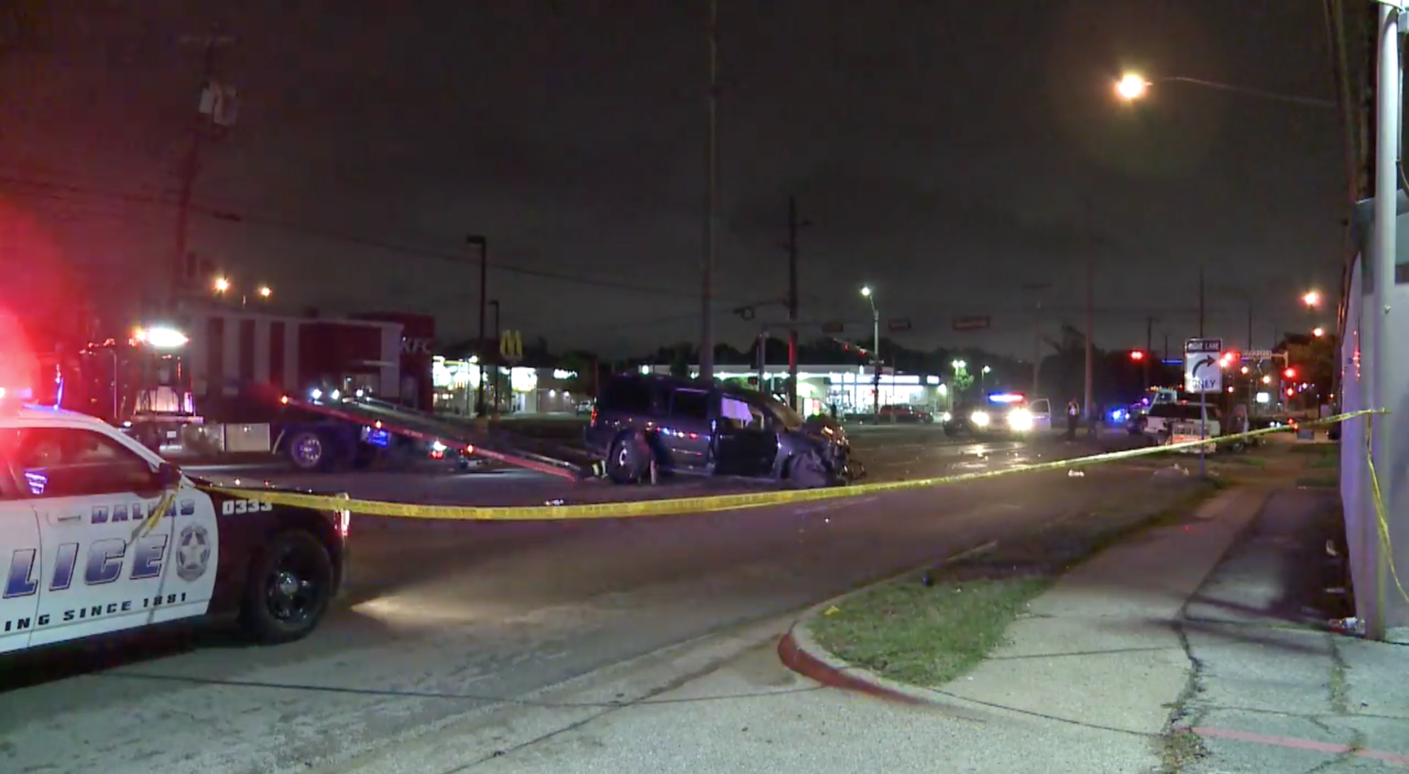 Three killed in West Dallas crash with driver suspected of driving ...